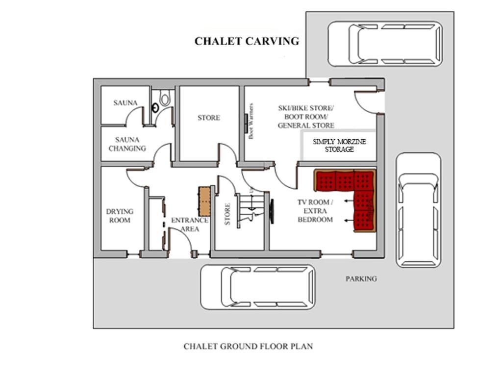 Simply Morzine - Chalet Carving Ngoại thất bức ảnh