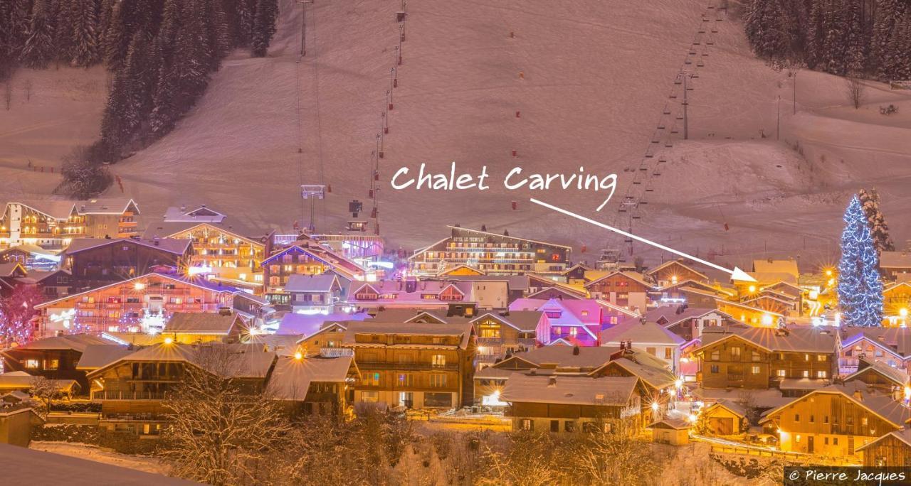 Simply Morzine - Chalet Carving Ngoại thất bức ảnh