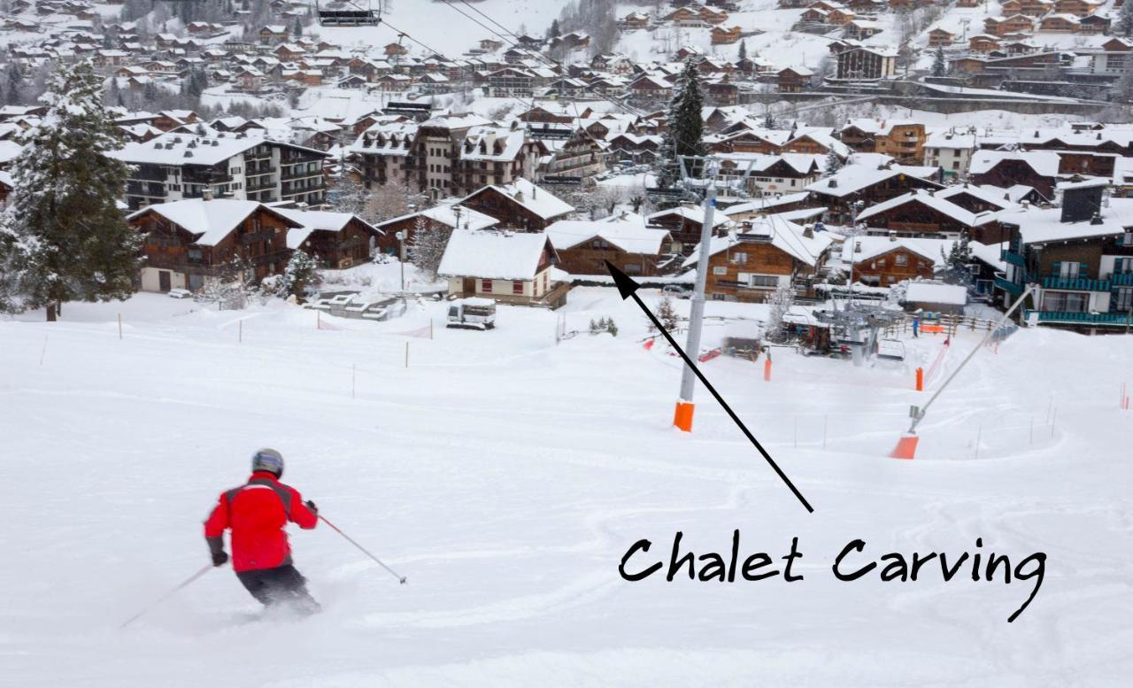Simply Morzine - Chalet Carving Ngoại thất bức ảnh